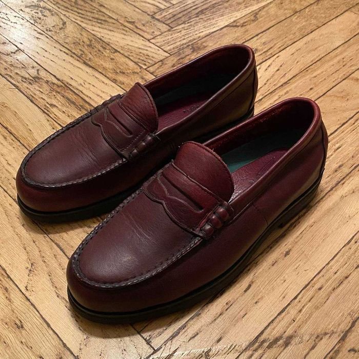 Мужской Red Wing Лоферы Бордовый Натуральная кожа