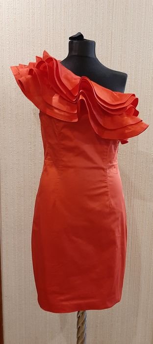 Женский Ted Baker Платье Красное Неизвестный