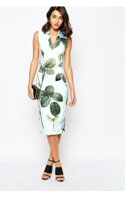 Women Ted Baker Dress Green Other Material 36
