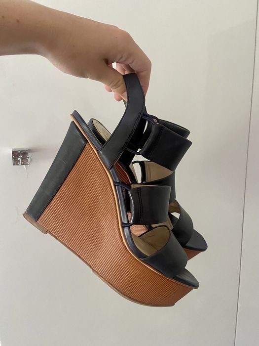 Femme Vince Camuto Talons Bleu Marine Cuir 39