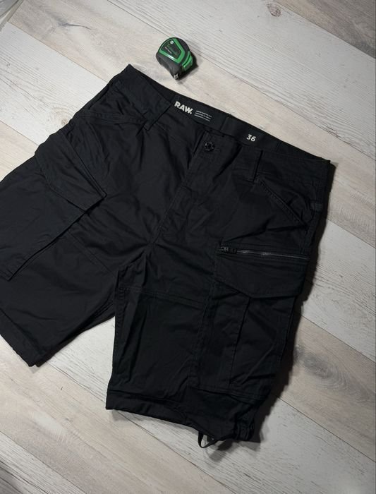 Мужской Raw G-Star Карго Шорты Чёрный 36