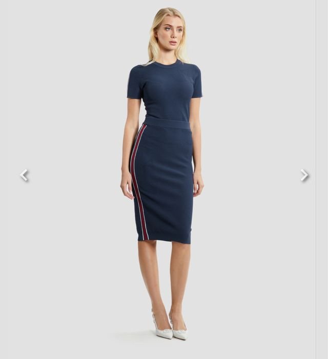 Donna Gianfranco Ferre Completo Blu Navy Cotone XS