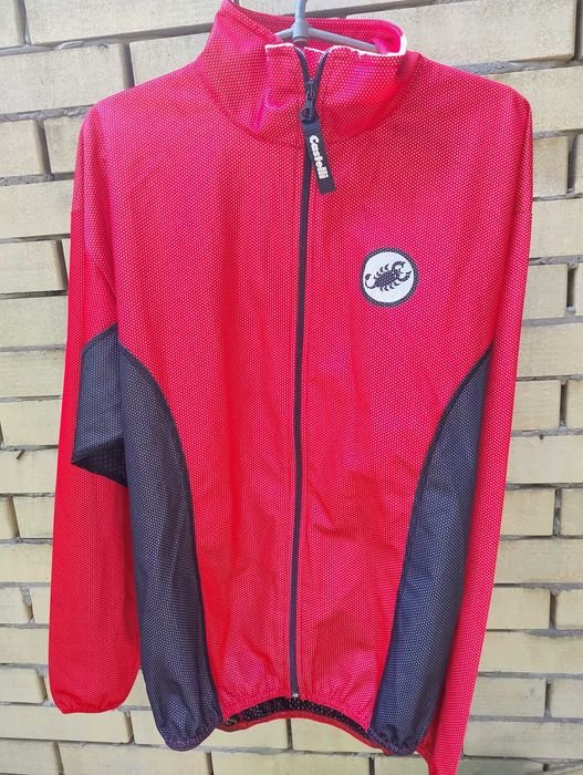 Мужской Castelli Ветровка Красный 38