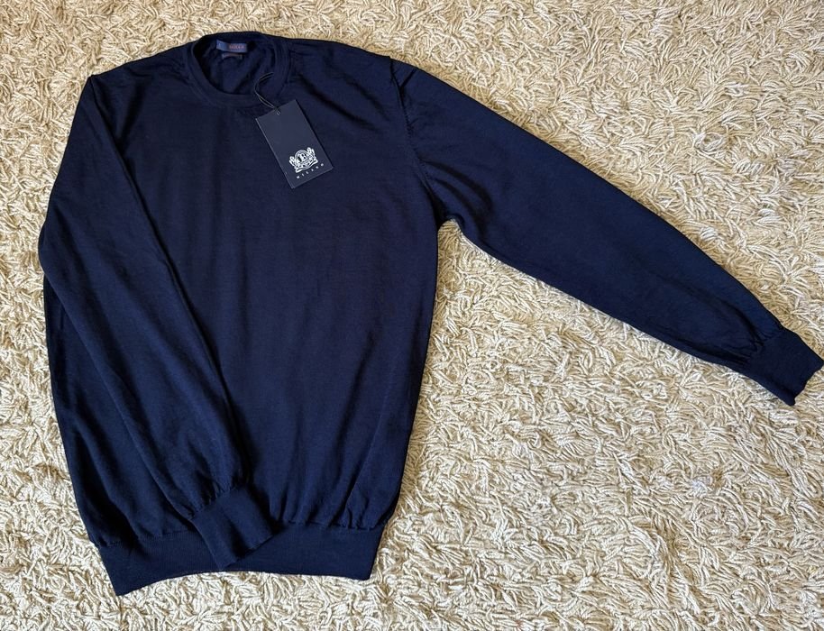 Мужской Boggi Milano Светр Тёмно-синий м