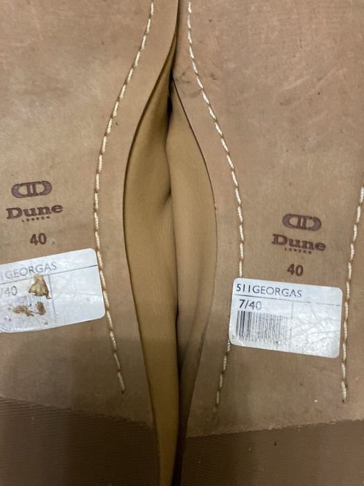 Мужской Dune London Лоферы Коричневый Шкірзам 40