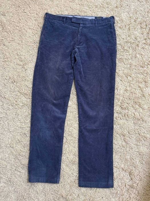 Herren Ralph Lauren Hosen Marineblau Cord 33/34