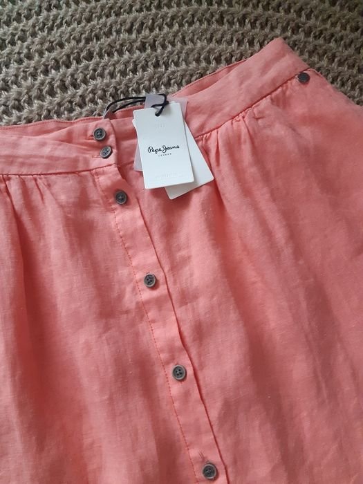 Женская Pepe Jeans Спидница Лосось Лен 42