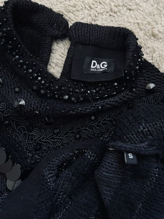 Women Dolce&Gabbana Dress Black Knit 36