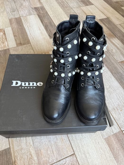 Femme Dune Bottes Noires Cuir 36