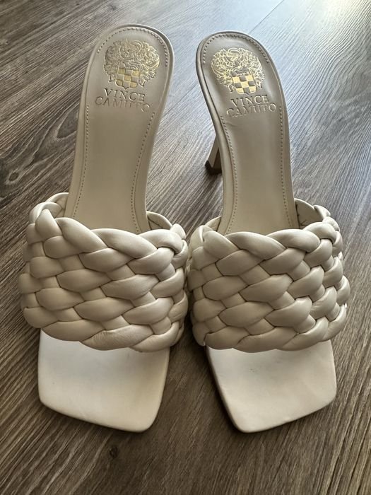 Женские Vince Camuto Шлёпки Белые 37.5