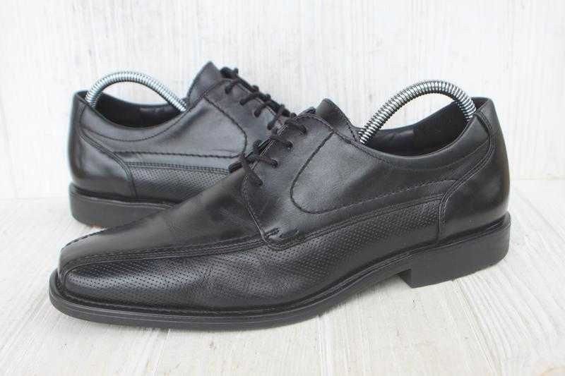 Мужской Lloyd Туфли Чёрный Кожа 41