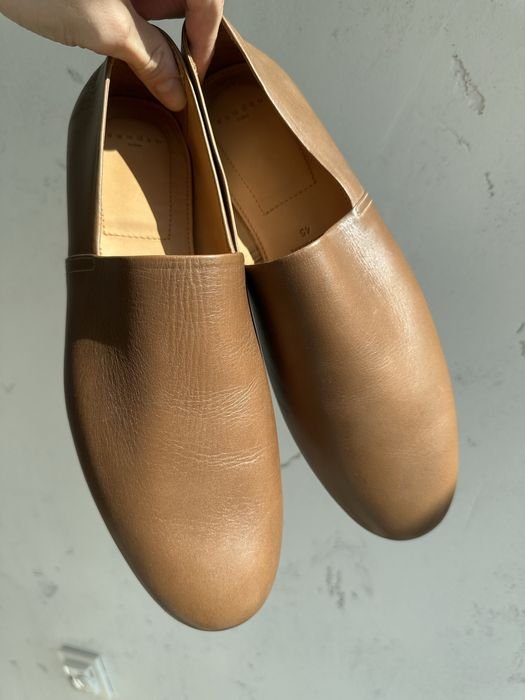 Мужской Sandro Paris Лоферы Коричневый Кожа 45