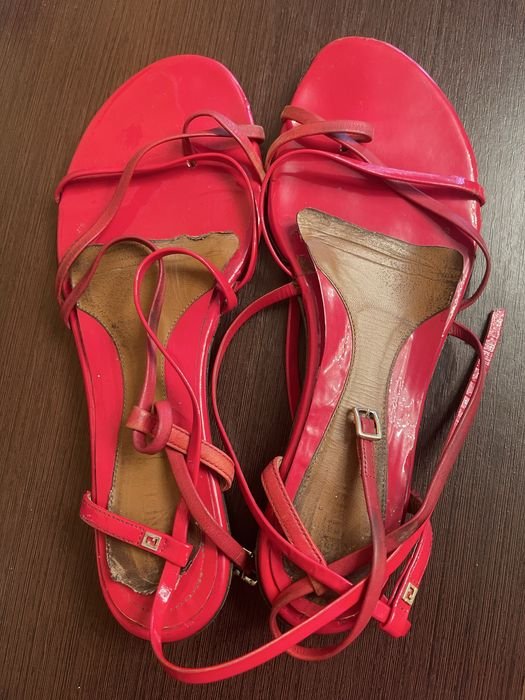 Femme Fendi Sandales Cuir 39