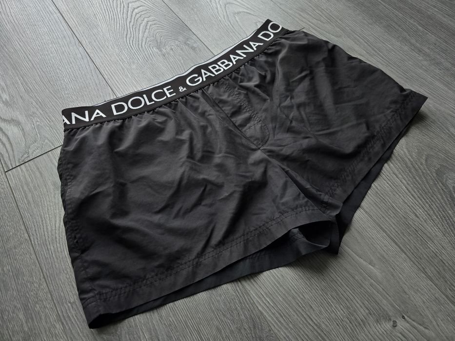Мужской Dolce & Gabbana Шорты Чёрный Бавовна 30