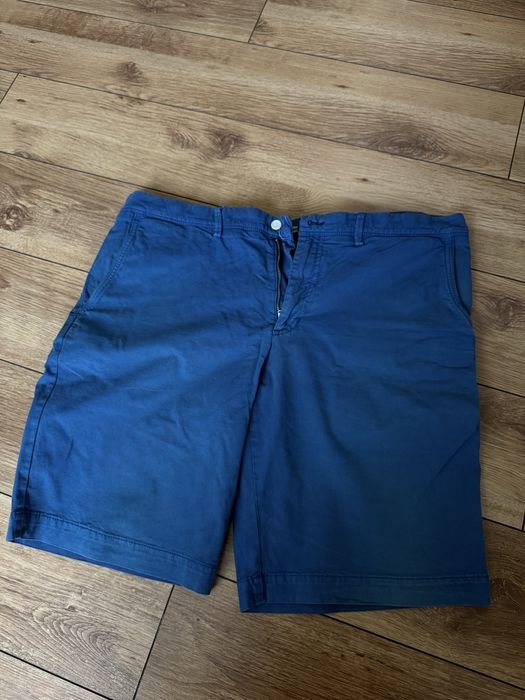 Homme Bogner Shorts Bleu Marine Coton