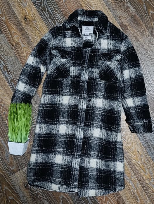 Женское Woolrich Пальто Белое Вовна 36