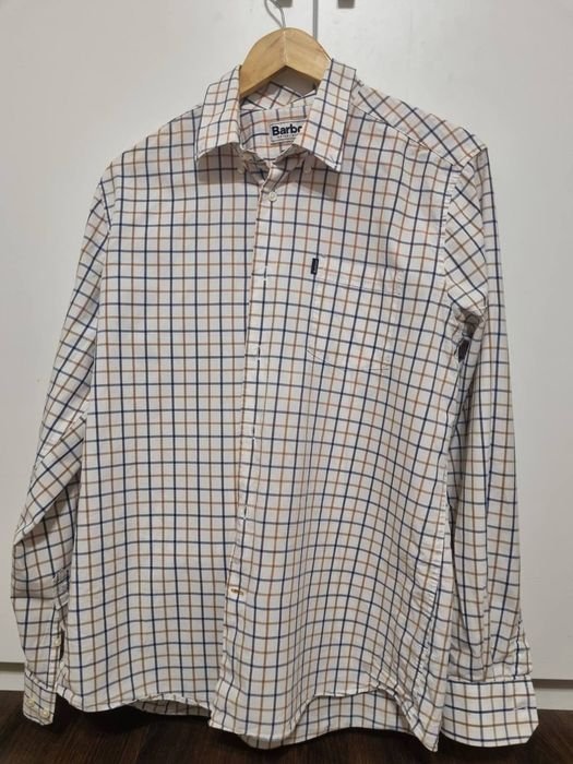 Мужской Barbour Рубашка Белая L