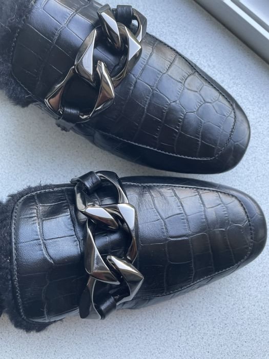 Damen Carvela Mules Schwarz Kunstleder 37