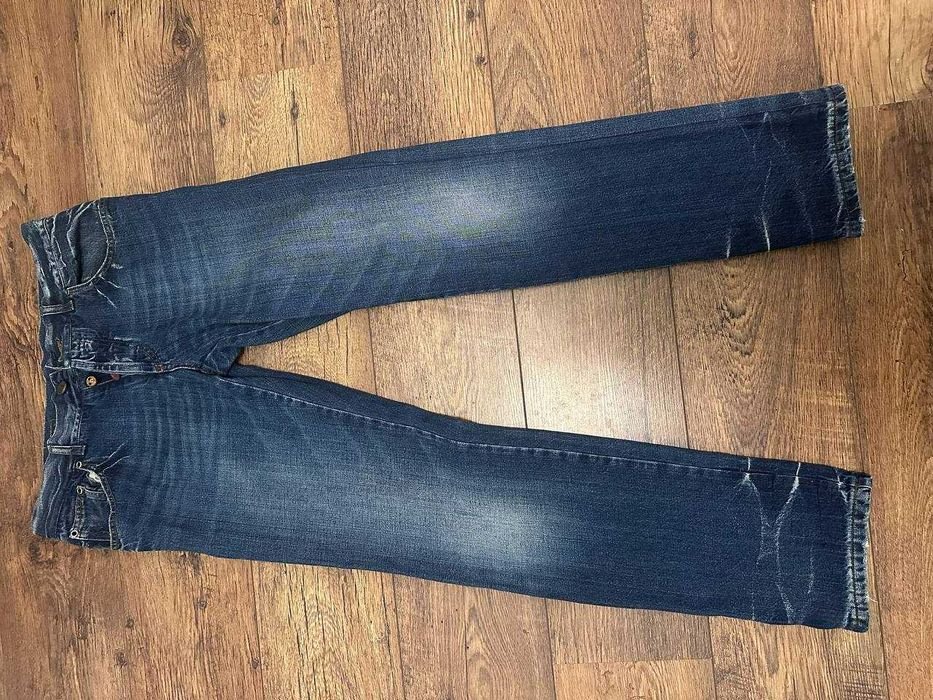 Uomo Iceberg Jeans Blu Navy Denim 32