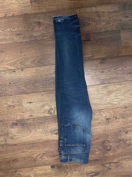 Uomo Iceberg Jeans Blu Navy Denim 32