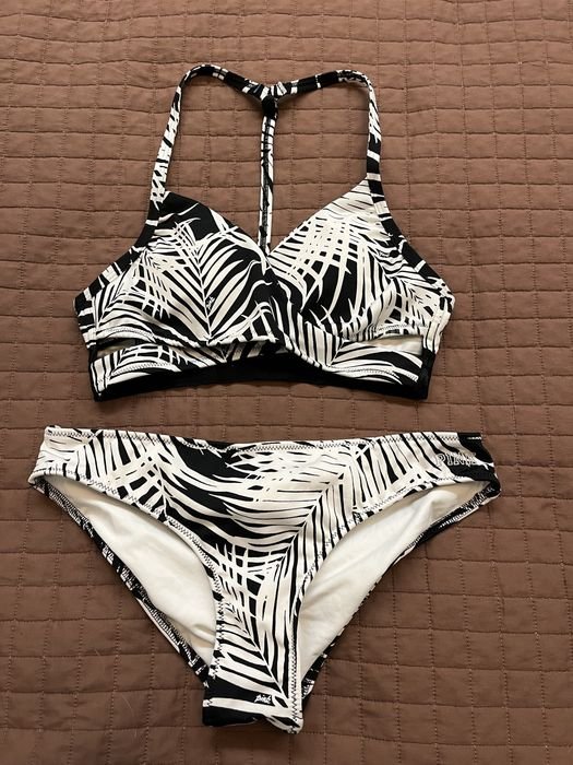 Женский Pinko Купальник Чёрно-белый XS