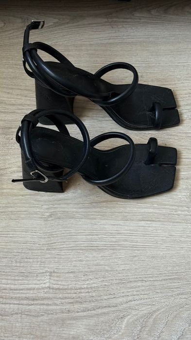 Damen Maison Martin Margiela Absätze Schwarz Leder