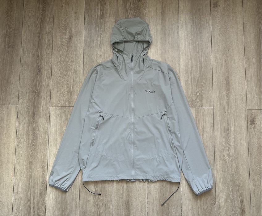 Men Rab Borealis Hoody Grey Softshell 44