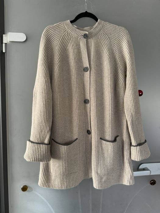 Femme Fabiana Filippi Pull Beige Cachemire