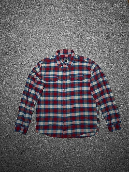 Men Patagonia Shirt Multicolor Cotton 38