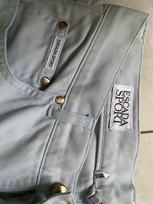 Женские Escada Джинсы Синие 38