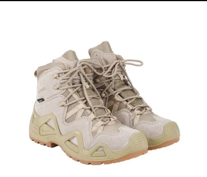 Мужские LOWA Ботинки Бежевый Замша Другой