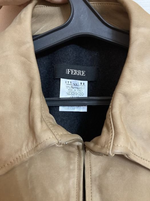 Women Gianfranco Ferré Jacket Beige Suede 42
