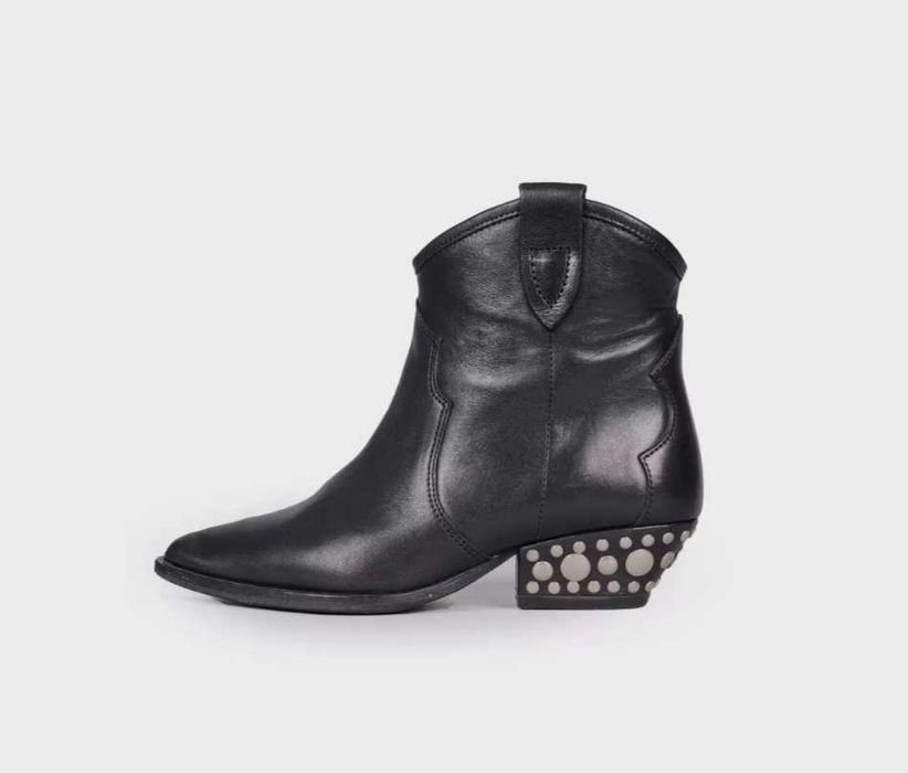Damen Isabel Marant Dewina Schwarz Leder 37