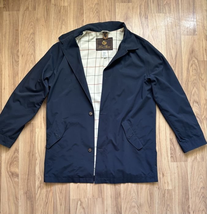 Homme Loro Piana Manteau Multicolore