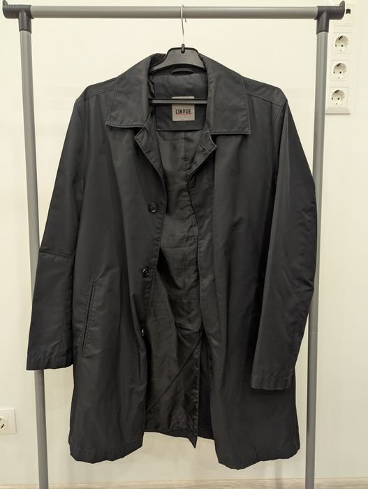 Мужской Cinque Пальто Чёрный 38