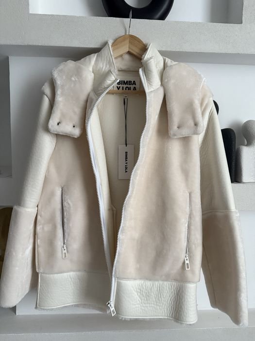 Bimba y Lola Manteau Crème 36 / S