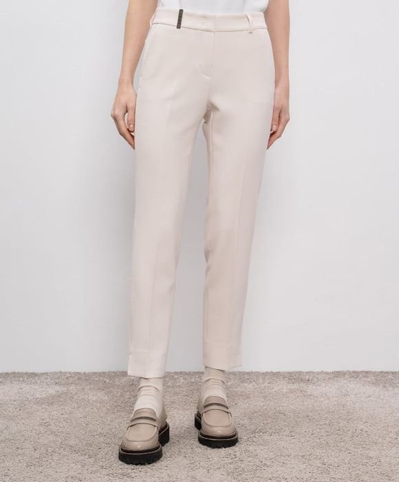 Женские Peserico Брюки Бежевые 38