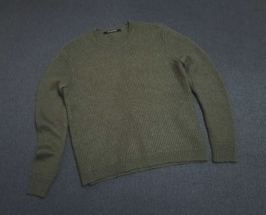 Uomo Neil Barrett Maglione Oliva Lana 38