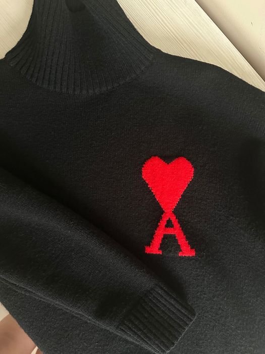 Women ami Sweater Black 34