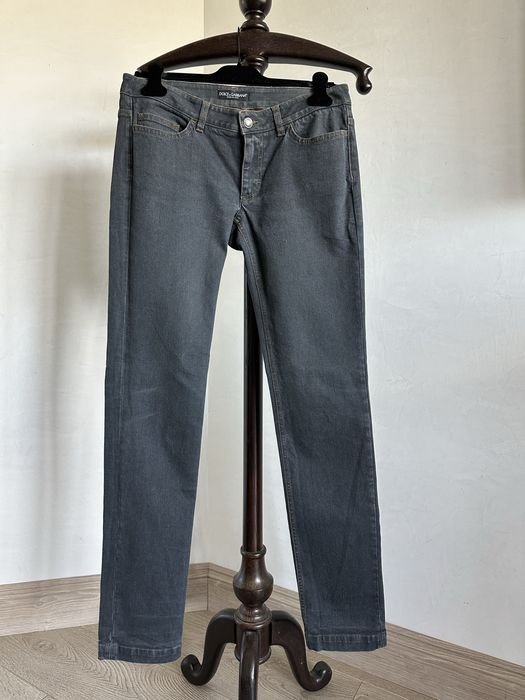 Donna Dolce Gabbana Jeans Grigio 42