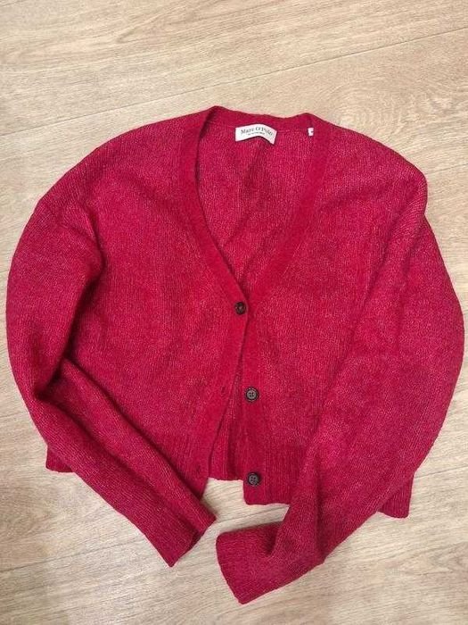 Damen Marc o Polo Pullover Rot Wolle