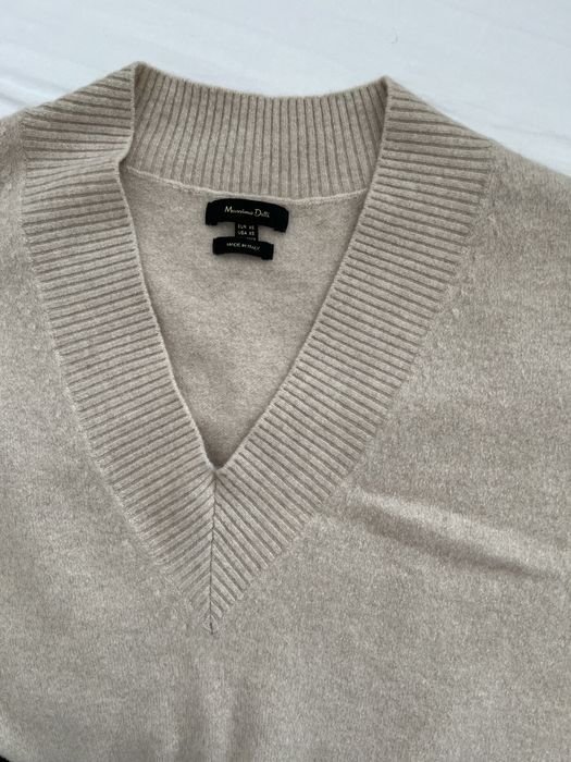 Женская Massimo Dutti Жилетка Бежевый