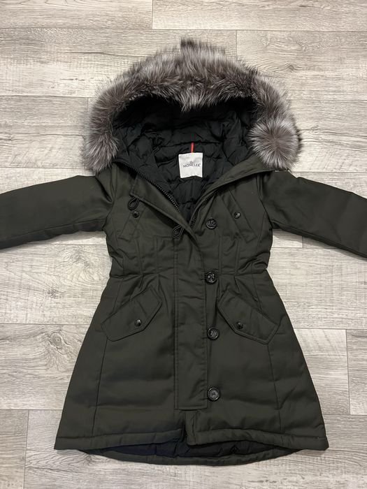 Femme Moncler Veste Verte 36