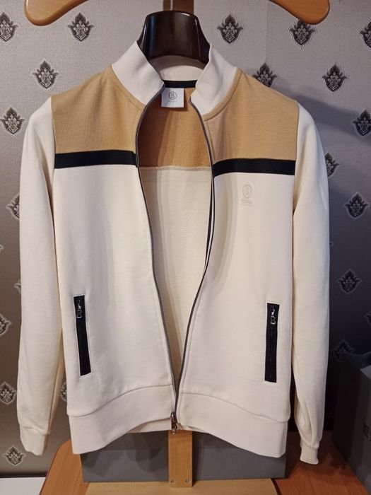 Мужской Bogner Свитер Бежевый 36