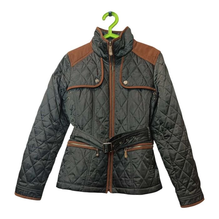 Женская Vince Camuto Куртка Оливковый Другой 36