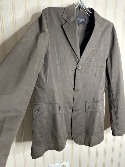 Men Canali Blazer Brown 52