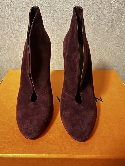 Homme Gianvito Rossi Talons Bourgogne Suède 38.5