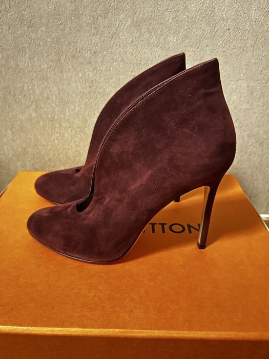 Homme Gianvito Rossi Talons Bourgogne Suède 38.5