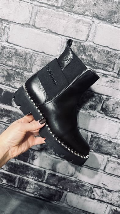 Женские Baldinini Челси Чёрные 36.5