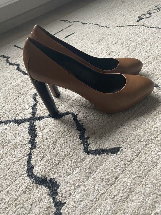 Женские Celine Туфли Коричневый Кожа 41